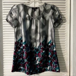 Style&co. silky satin metallic top